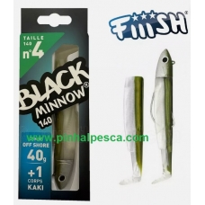 Fiiish Black Minnow Combo 140 nº 4 OFFSHORE 40g KAKI (ref:BM199) Fiiish Black Minnow Combo 140 nº 4 OFFSHORE 40g KAKI (ref:BM199)